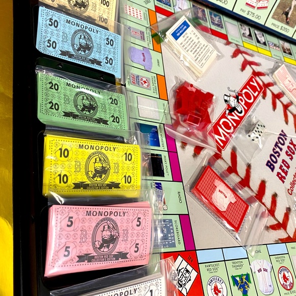 MONOPOLY BOSTON RED SOX COLLECTOR’S EDITION PARKER BROTHERS GAME COMPLETE - Picture 2 of 8